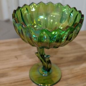 Vintage Indiana iridescent carnival glass